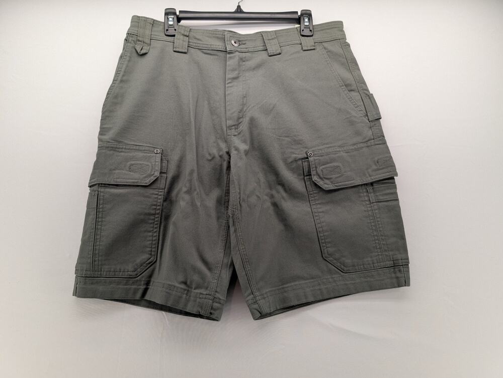 NWT Duluth Trading Co Men's DuluthFlex Fire Hose Relaxed Fit 11" Cargo Shorts 36